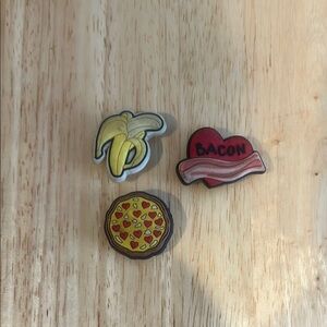 Jibbitz charms for crocss Fun Food-Themed Set